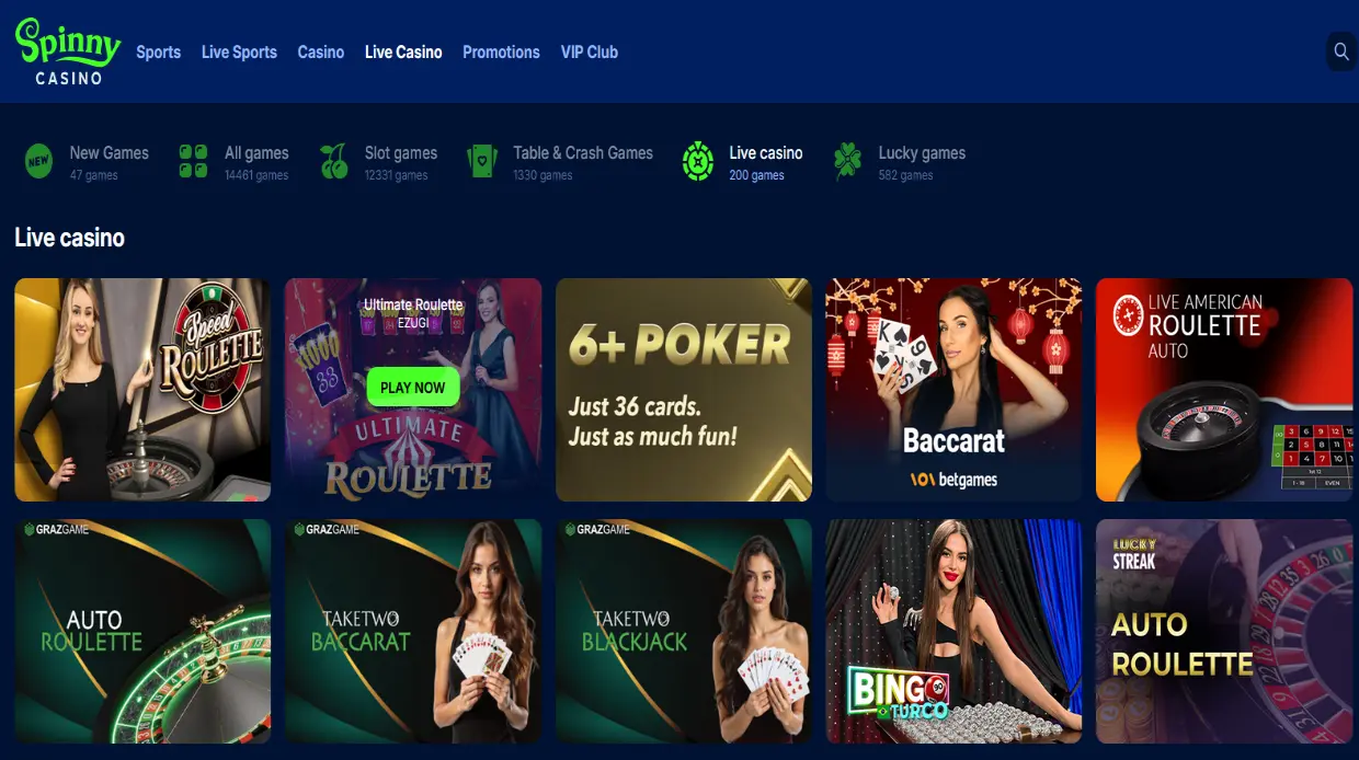 Best live dealer experience at a non gamstop casino